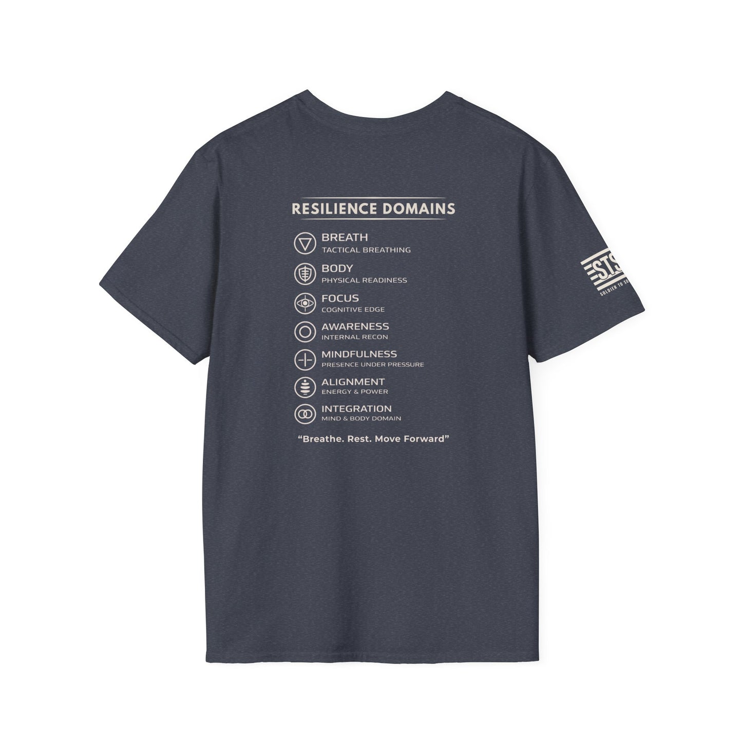 Military Resilience Shirt – Soldier Mindset Tactical Motivational Tee | Veteran Inspired Apparel | Soldier to Soldier Gear