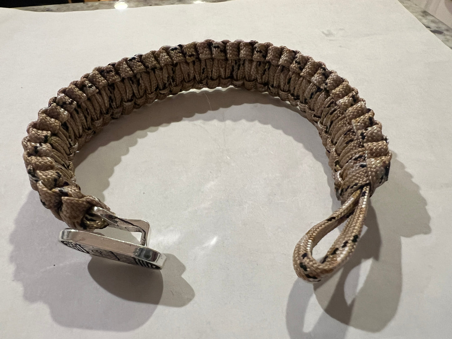 Soldier's Dad Paracord Bracelet – Tactical Survival Bracelet with Button Loop Closure
