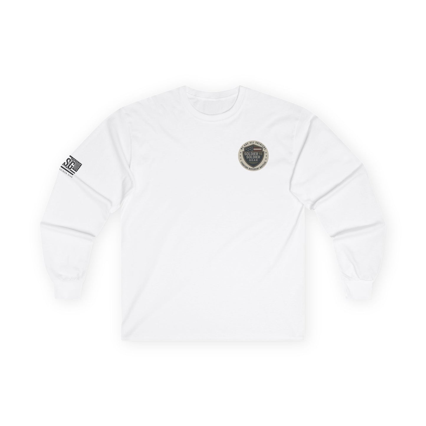 Wolf “The One You Feed” Mental Health Awareness Long Sleeve Tee | Veteran & Military Motivational Shirt | PTSD Resilience Wolf Graphic Apparel