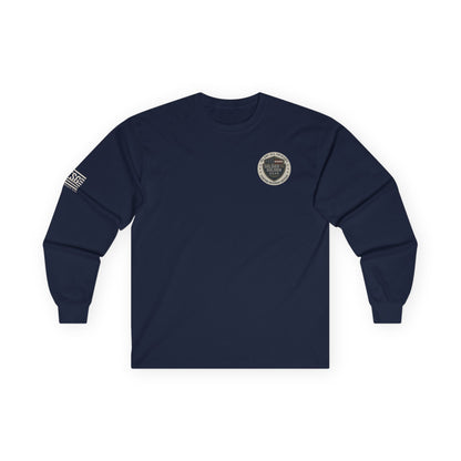 Wolf “The One You Feed” Mental Health Awareness Long Sleeve Tee | Veteran & Military Motivational Shirt | PTSD Resilience Wolf Graphic Apparel