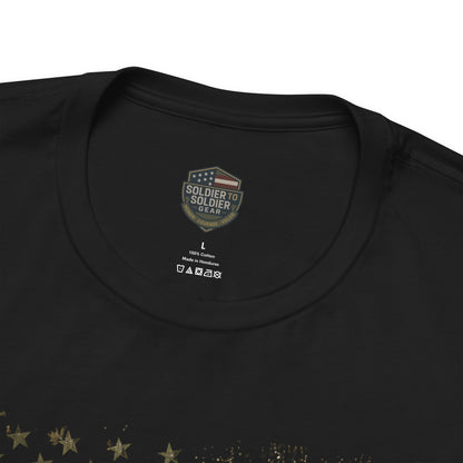 250 Years Strong Military Tribute T-Shirt — 1775-2025 Veteran Patriotic Tee