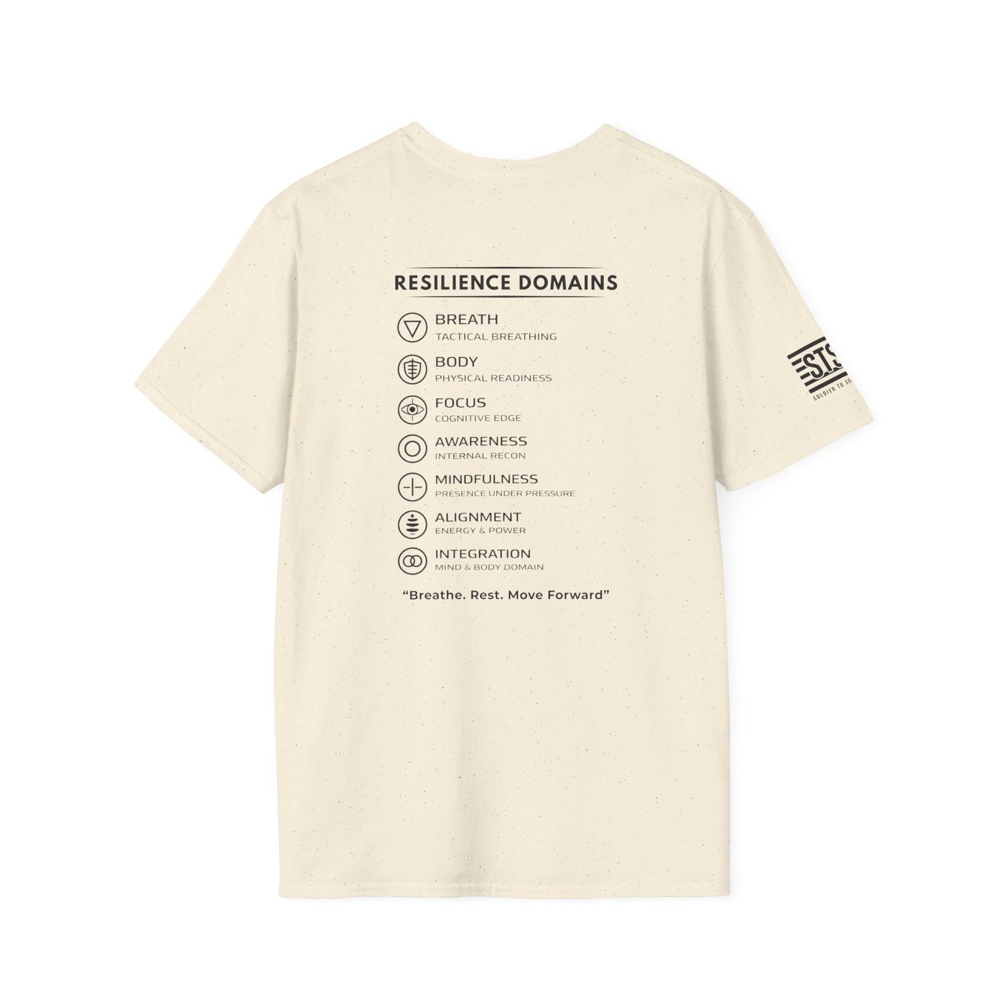 Military Resilience Shirt – Soldier Mindset Tactical Motivational Tee | Veteran Inspired Apparel | Soldier to Soldier Gear