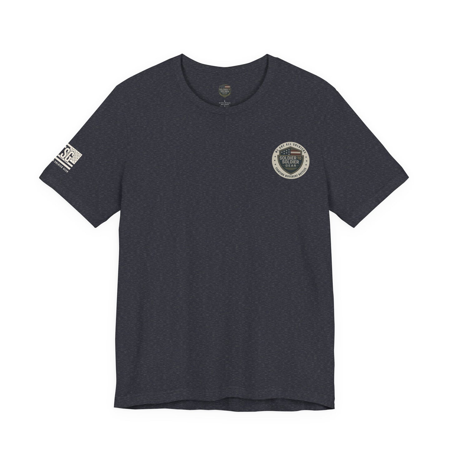 Veterans Day 11th Hour American Flag T-Shirt | WWI Armistice 1918 Tribute Tee | Military Veteran Appreciation Shirt | Bella Canvas 3001