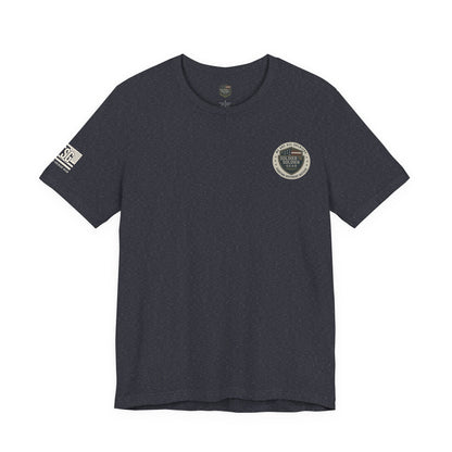 Veterans Day 11th Hour American Flag T-Shirt | WWI Armistice 1918 Tribute Tee | Military Veteran Appreciation Shirt | Bella Canvas 3001