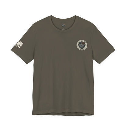 Veterans Day 11th Hour American Flag T-Shirt | WWI Armistice 1918 Tribute Tee | Military Veteran Appreciation Shirt | Bella Canvas 3001