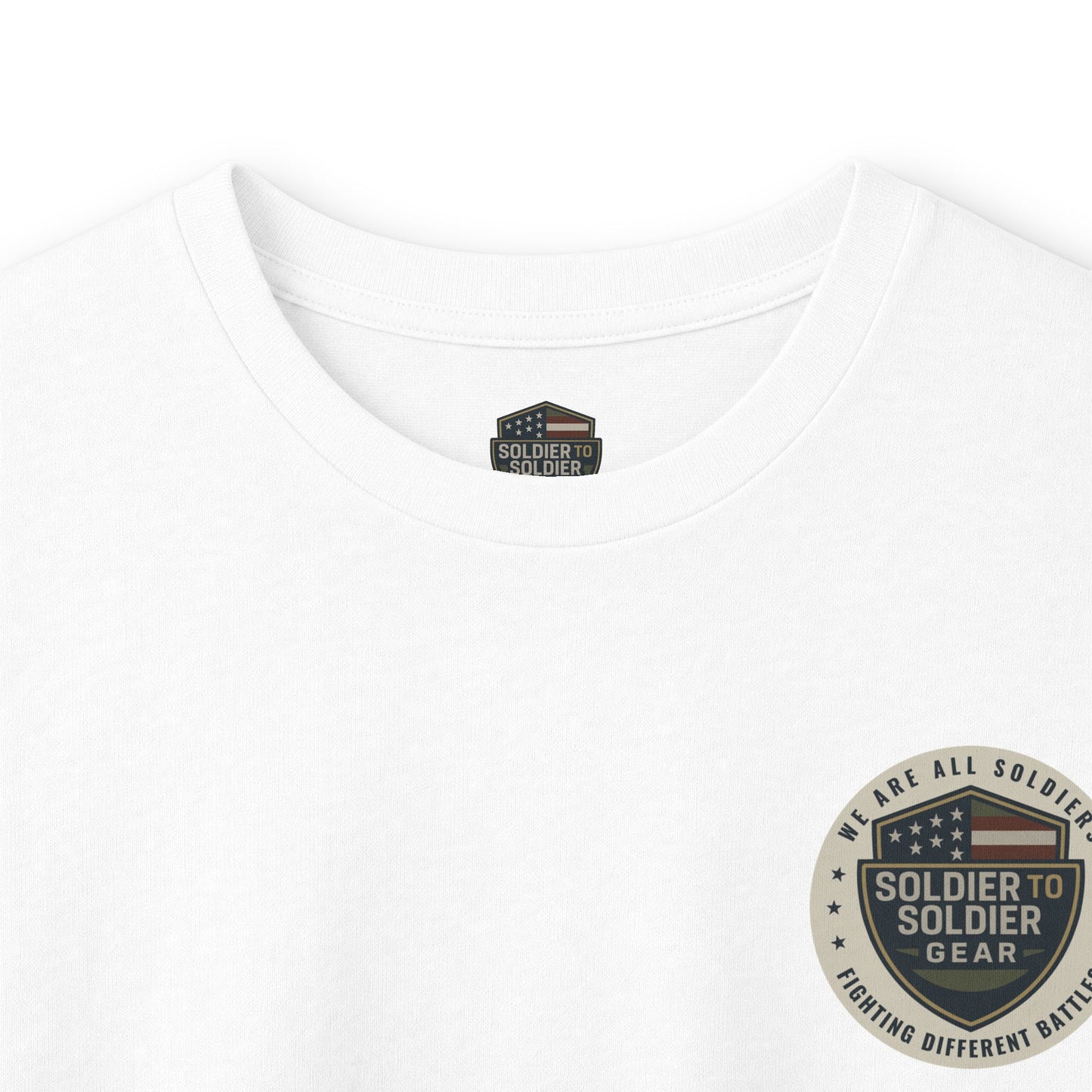 Wolf “The One You Feed” Mental Health Awareness Long Sleeve Tee | Veteran & Military Motivational Shirt | PTSD Resilience Wolf Graphic Apparel