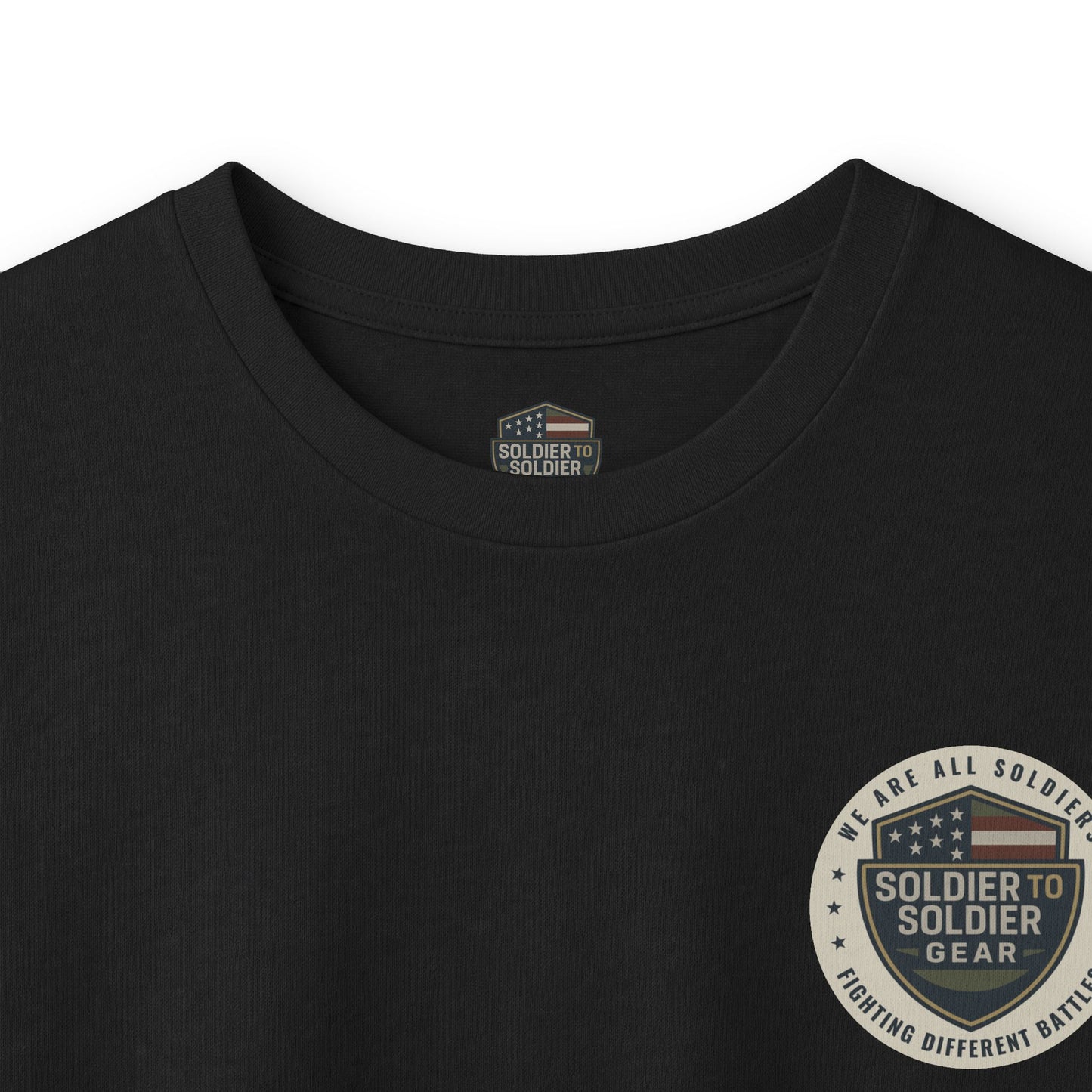 Wolf “The One You Feed” Mental Health Awareness Long Sleeve Tee | Veteran & Military Motivational Shirt | PTSD Resilience Wolf Graphic Apparel