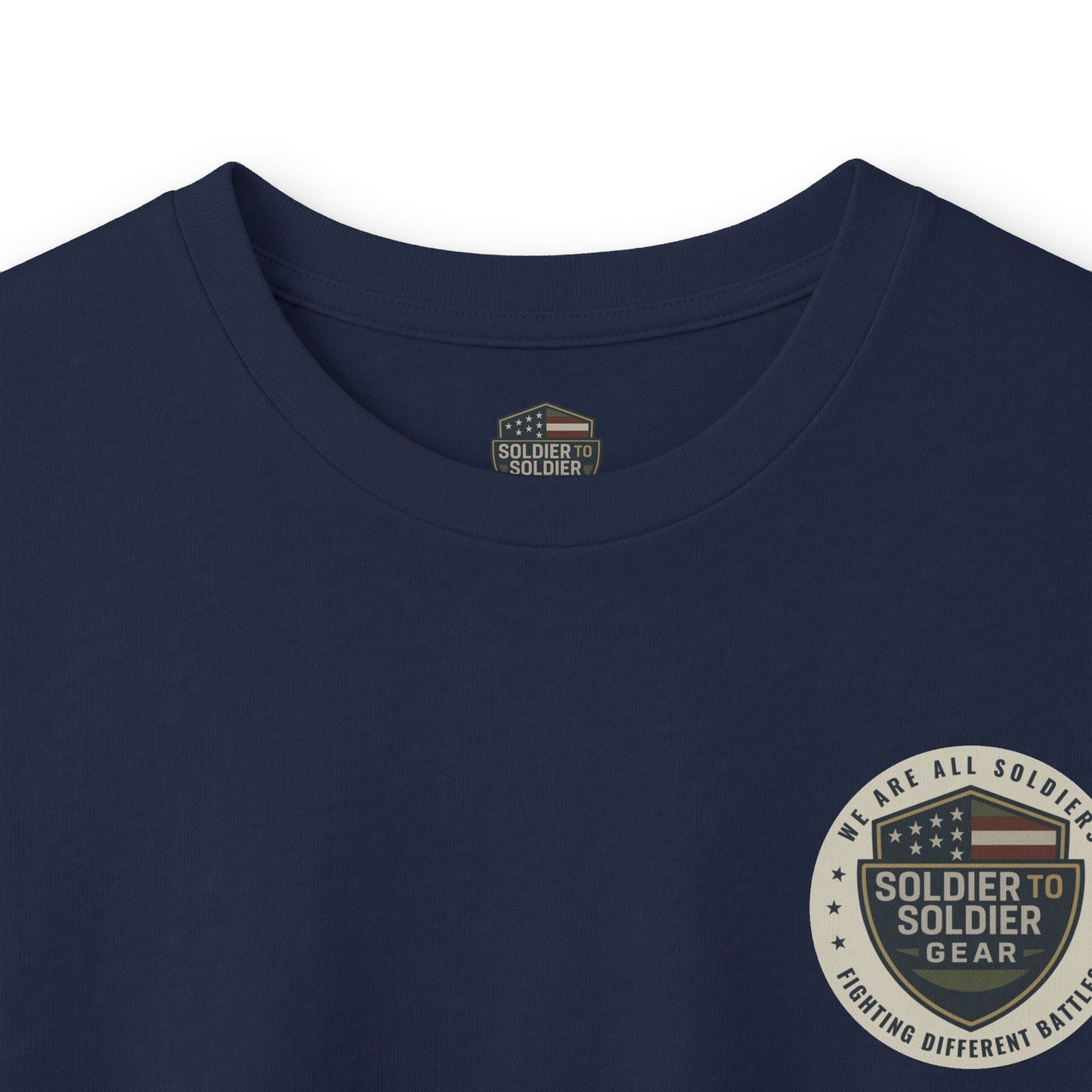 Wolf “The One You Feed” Mental Health Awareness Long Sleeve Tee | Veteran & Military Motivational Shirt | PTSD Resilience Wolf Graphic Apparel