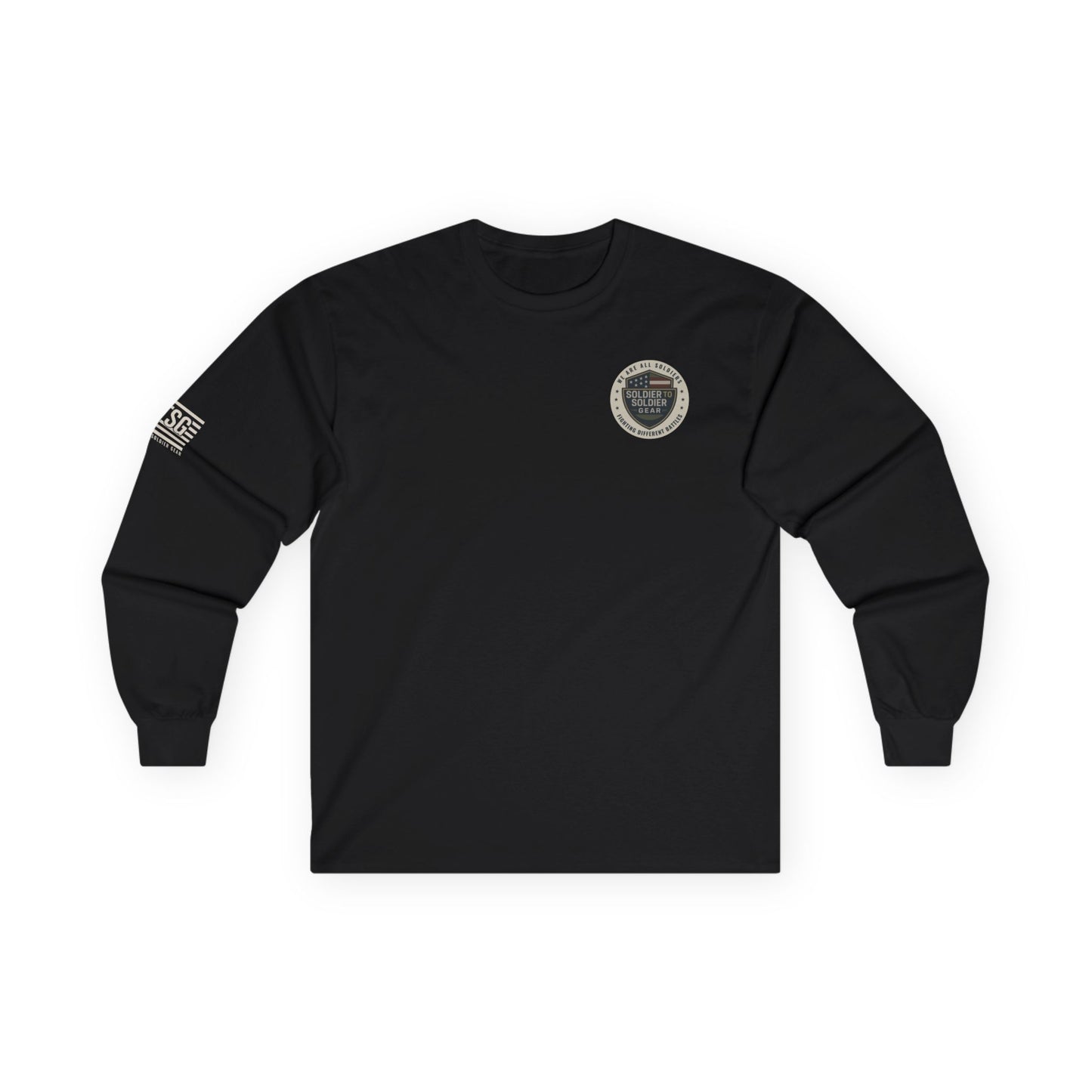 Wolf “The One You Feed” Mental Health Awareness Long Sleeve Tee | Veteran & Military Motivational Shirt | PTSD Resilience Wolf Graphic Apparel