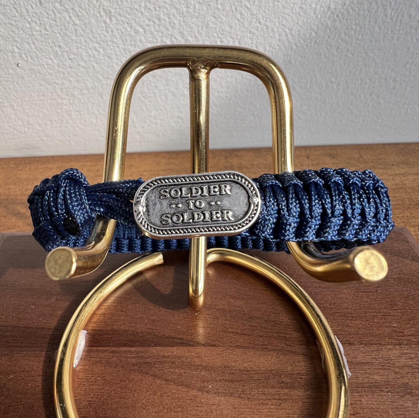 Soldier to Soldier Paracord Bracelet – Tactical Survival Bracelet with Button Loop Closure