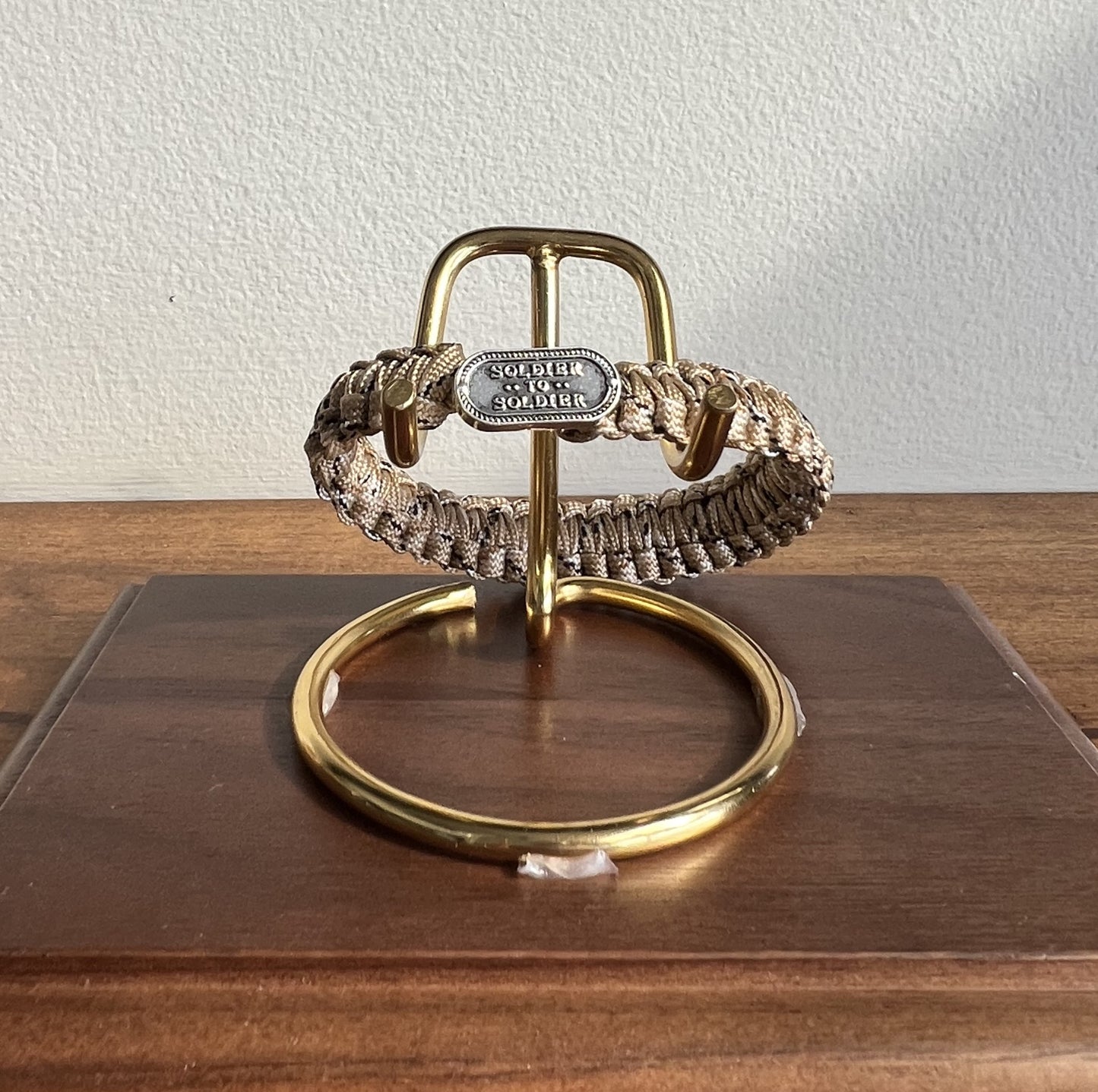 Soldier to Soldier Paracord Bracelet – Tactical Survival Bracelet with Button Loop Closure