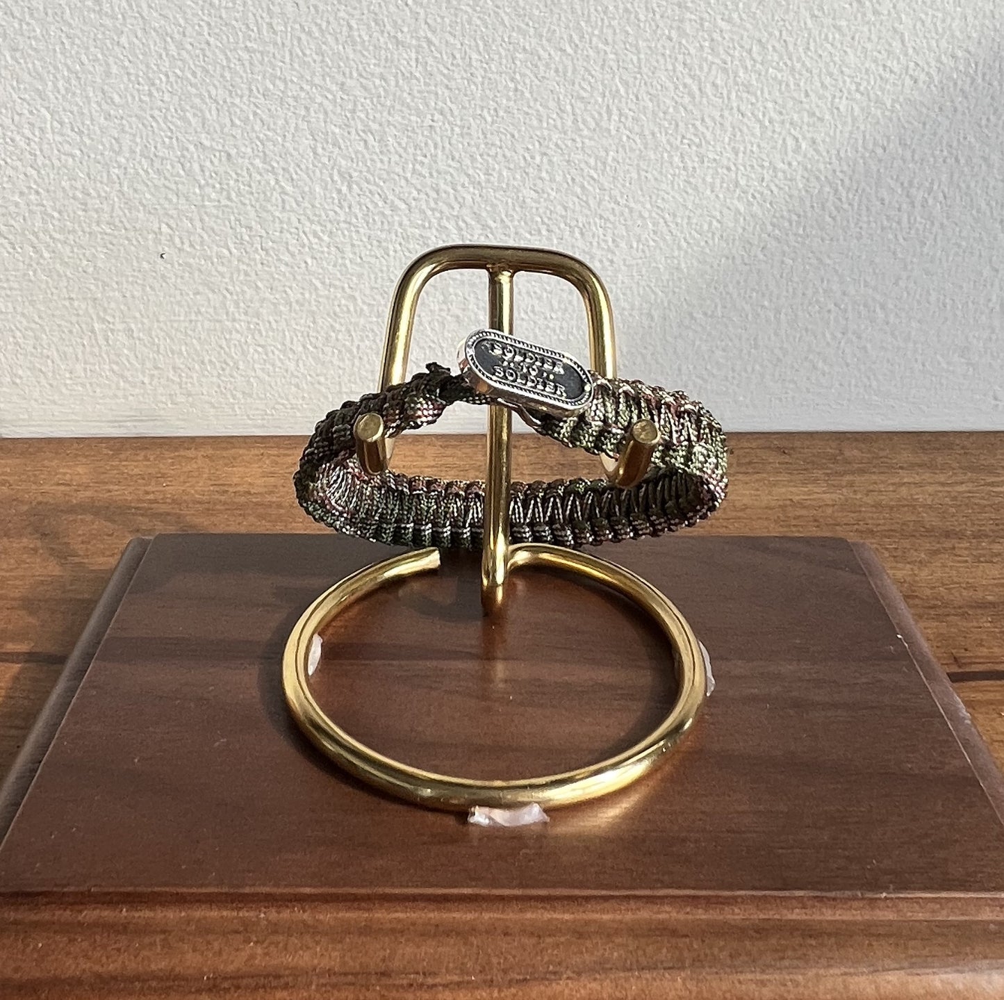 Soldier to Soldier Paracord Bracelet – Tactical Survival Bracelet with Button Loop Closure