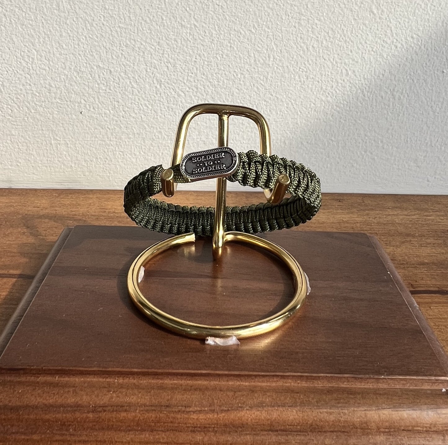 Soldier to Soldier Paracord Bracelet – Tactical Survival Bracelet with Button Loop Closure