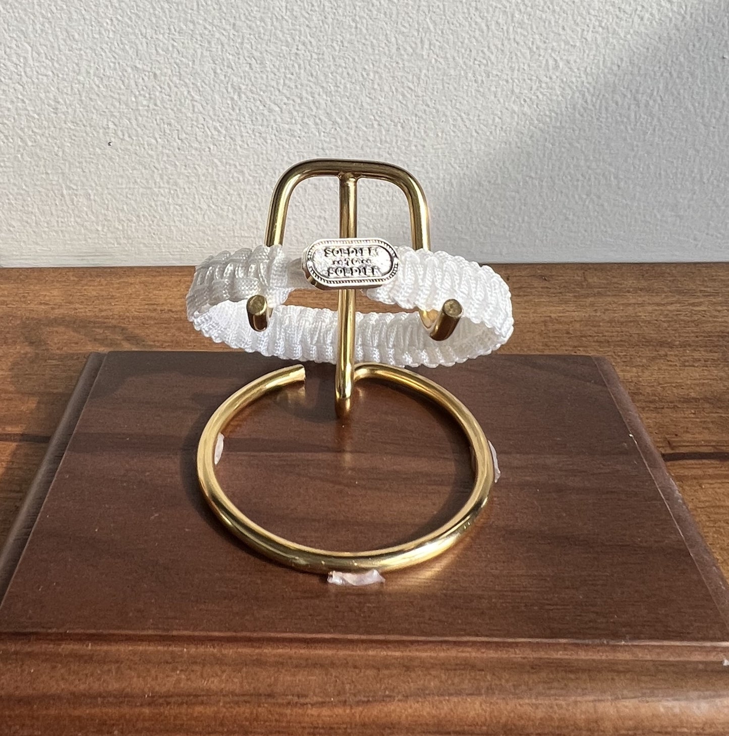 Soldier to Soldier Paracord Bracelet – Tactical Survival Bracelet with Button Loop Closure