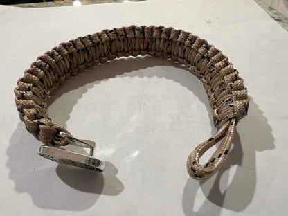 Soldier's Dad Paracord Bracelet – Tactical Survival Bracelet with Button Loop Closure