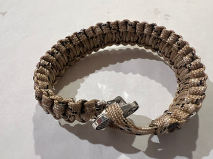Soldier's Dad Paracord Bracelet – Tactical Survival Bracelet with Button Loop Closure